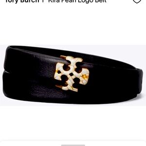 Kira pearl logo belt